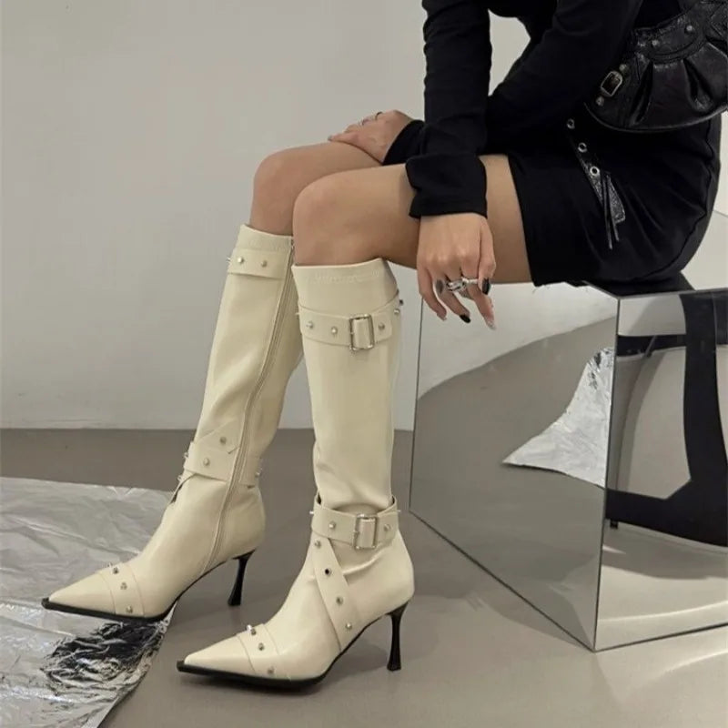 Thin High Heel Women Boots