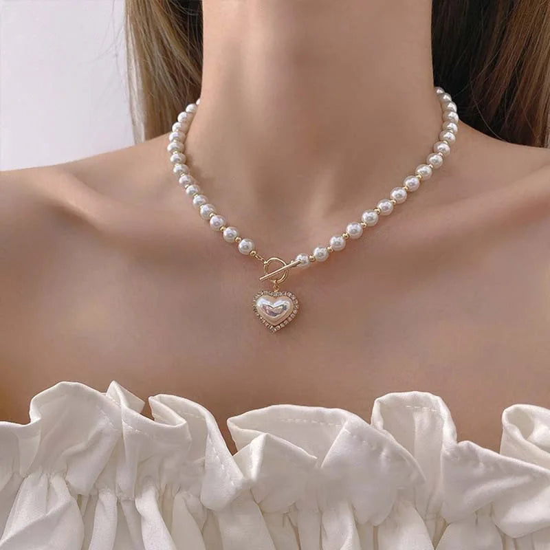 Pearl Beaded Necklace
