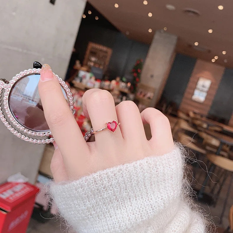 Korean Crystal Rings