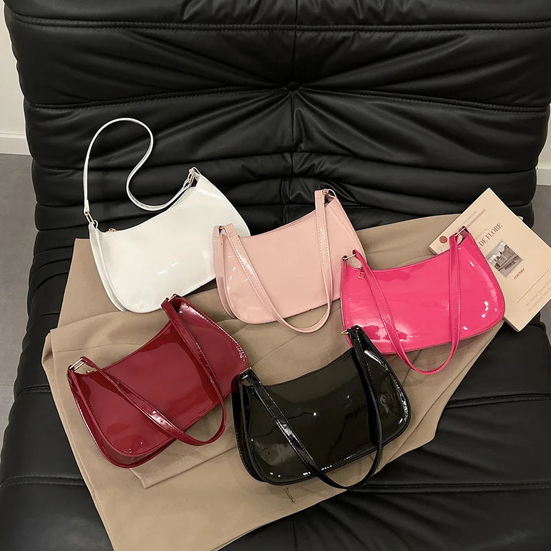 Vintage PU Leather Crossbody  bag