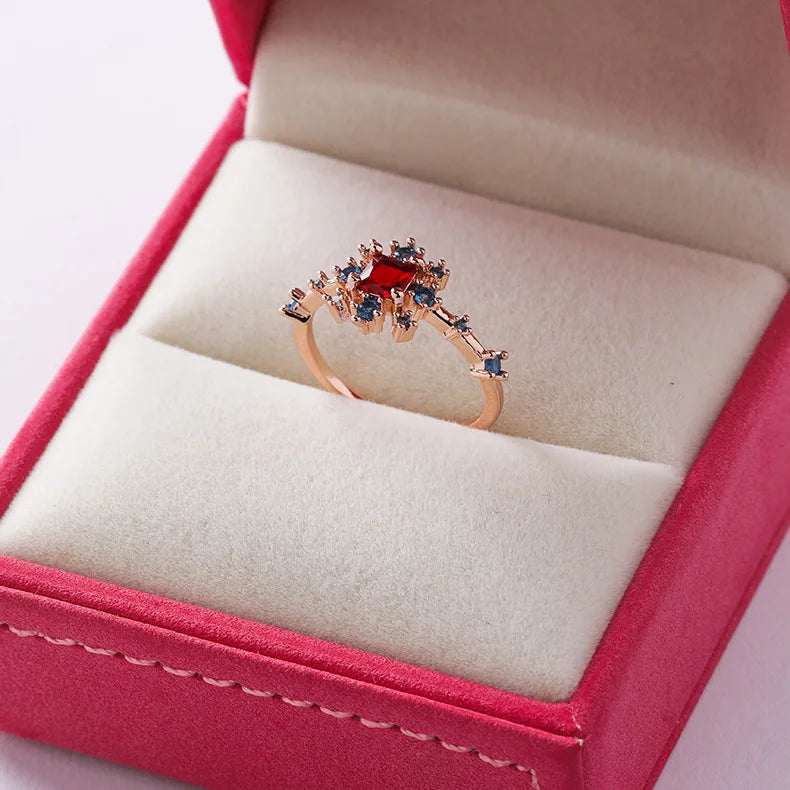 Korean Crystal Rings