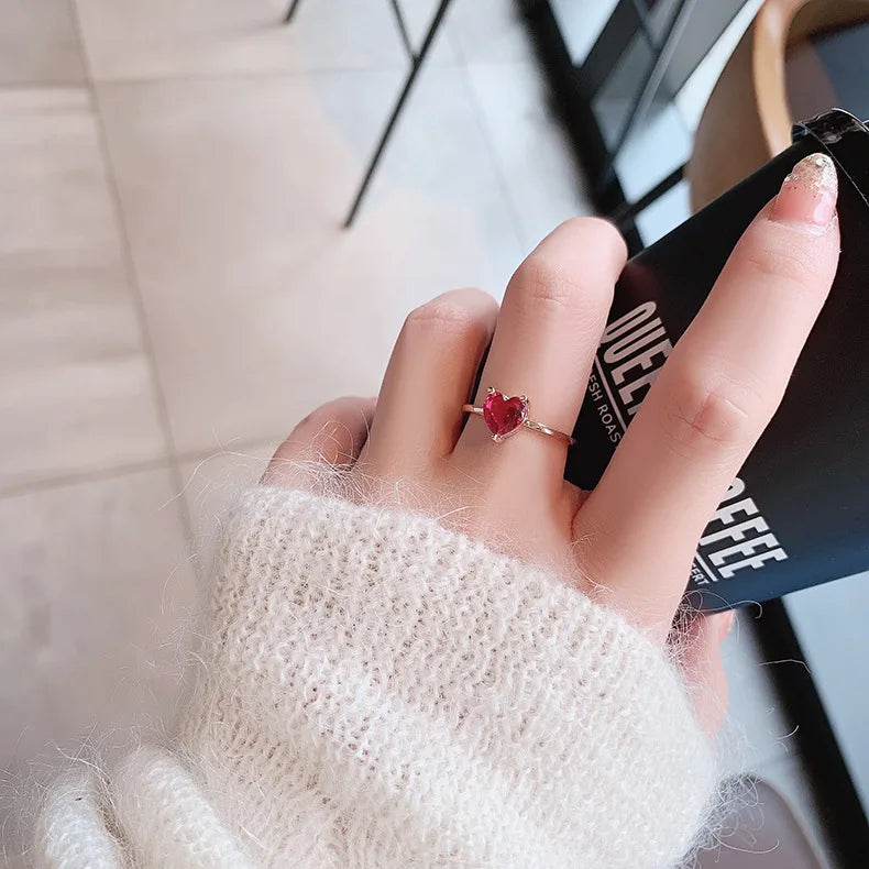Korean Crystal Rings