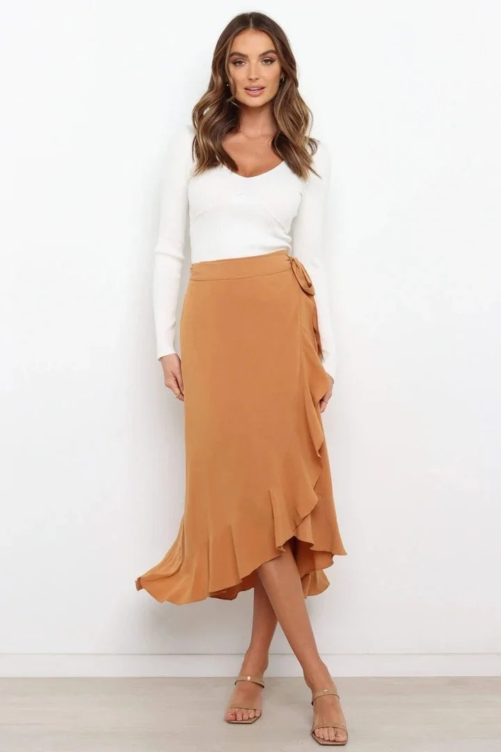 Long chiffon Skirts