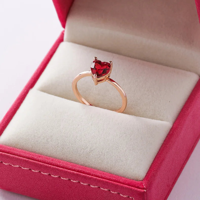 Korean Crystal Rings