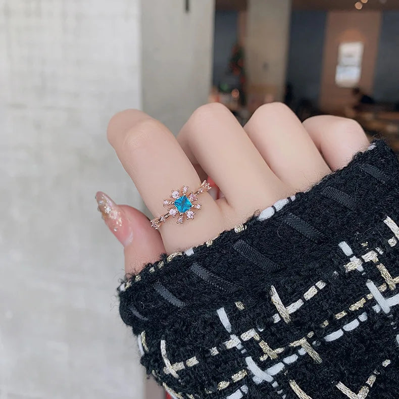 Korean Crystal Rings