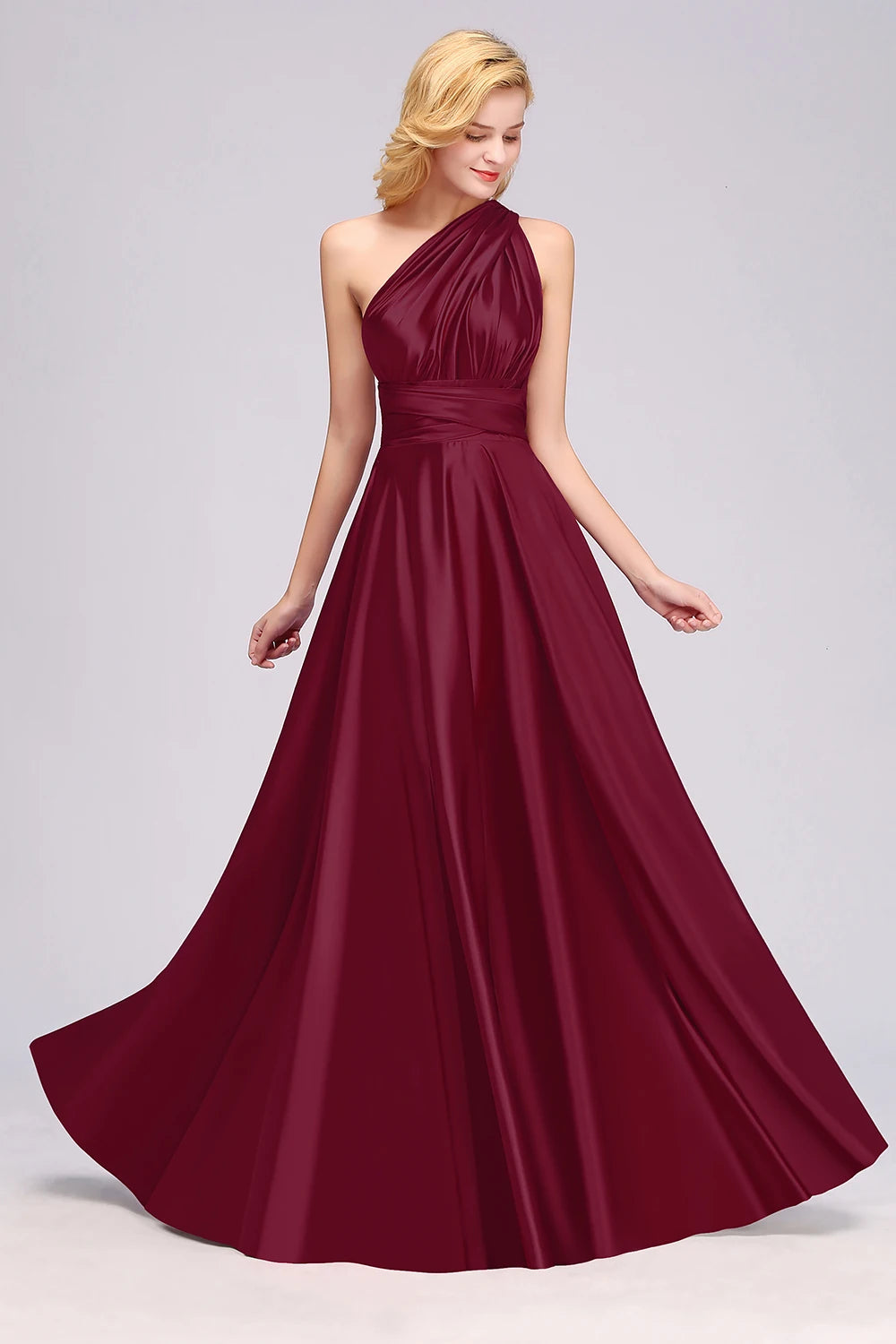 Lace-Up Backless Long Dress