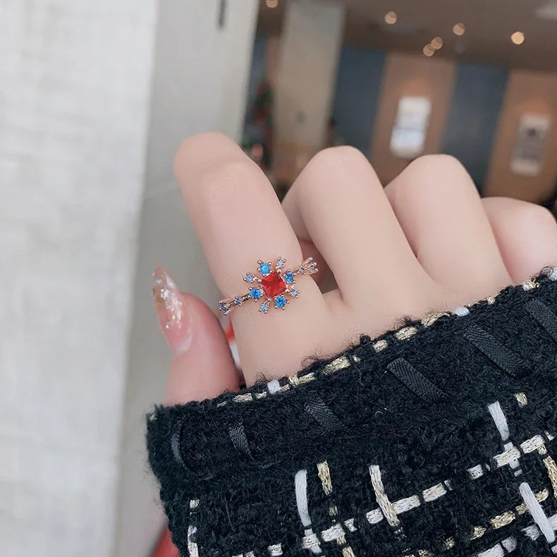 Korean Crystal Rings