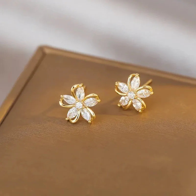 Flower Ear studs