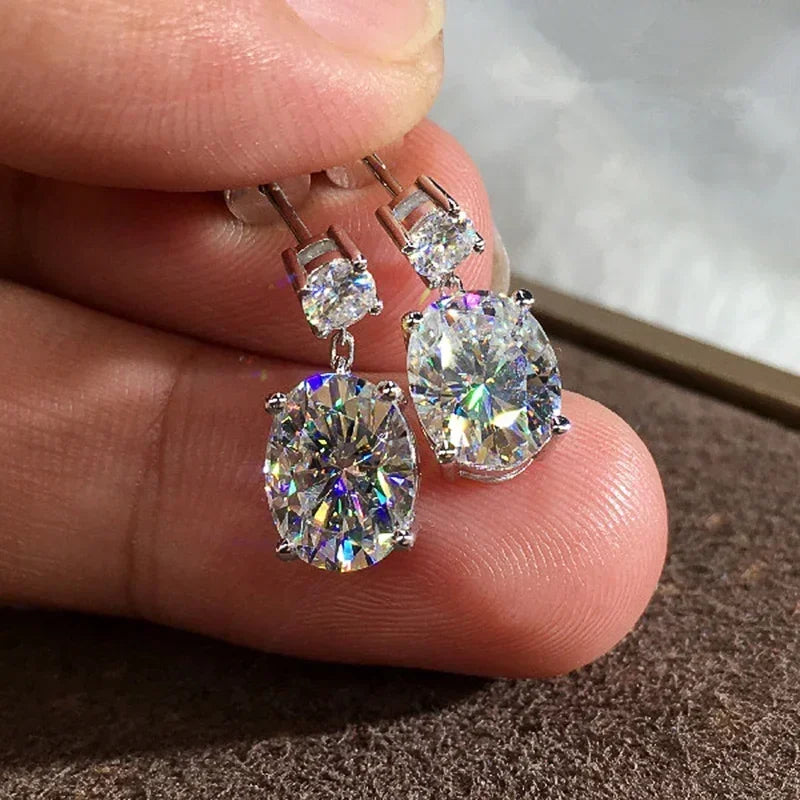 Crystal Cubic Zirconia Earrings