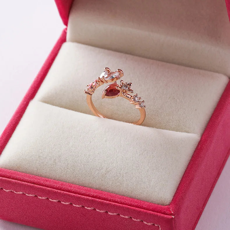 Korean Crystal Rings