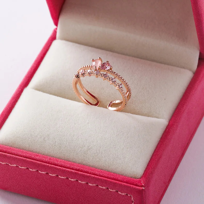 Korean Crystal Rings