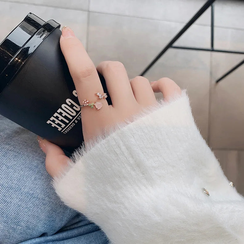 Korean Crystal Rings