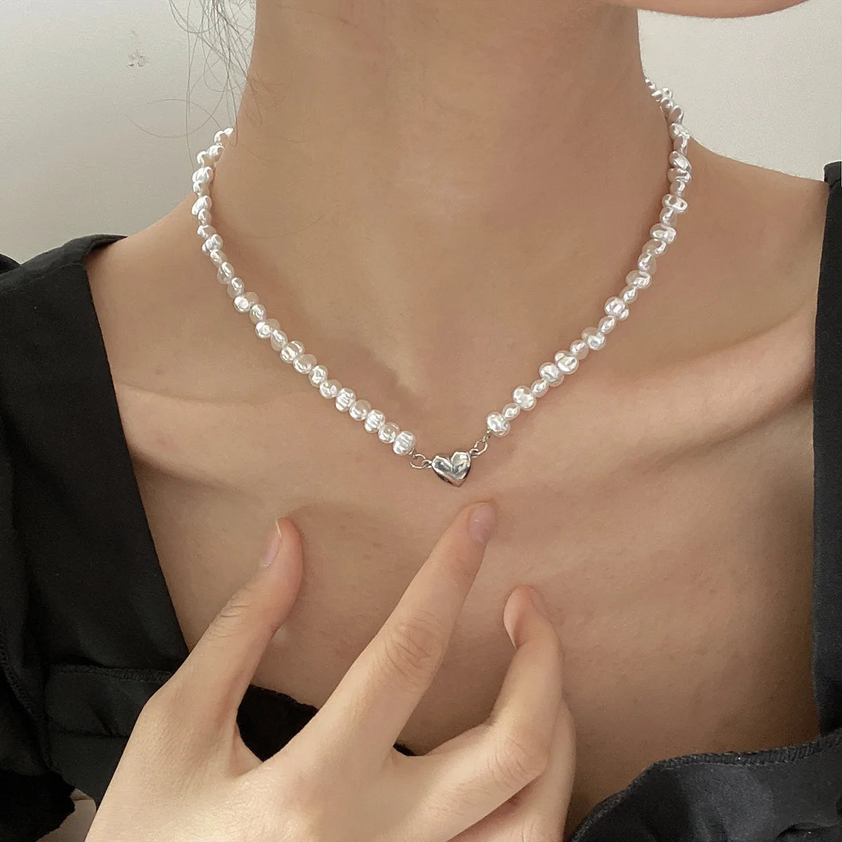 Pearl Beaded Necklace