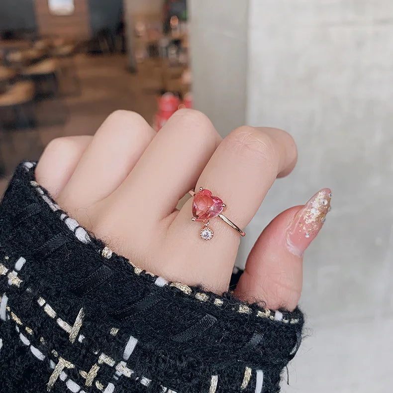 Korean Crystal Rings