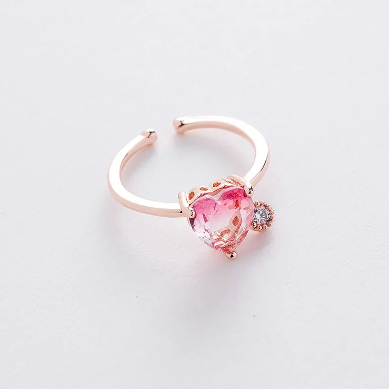 Korean Crystal Rings