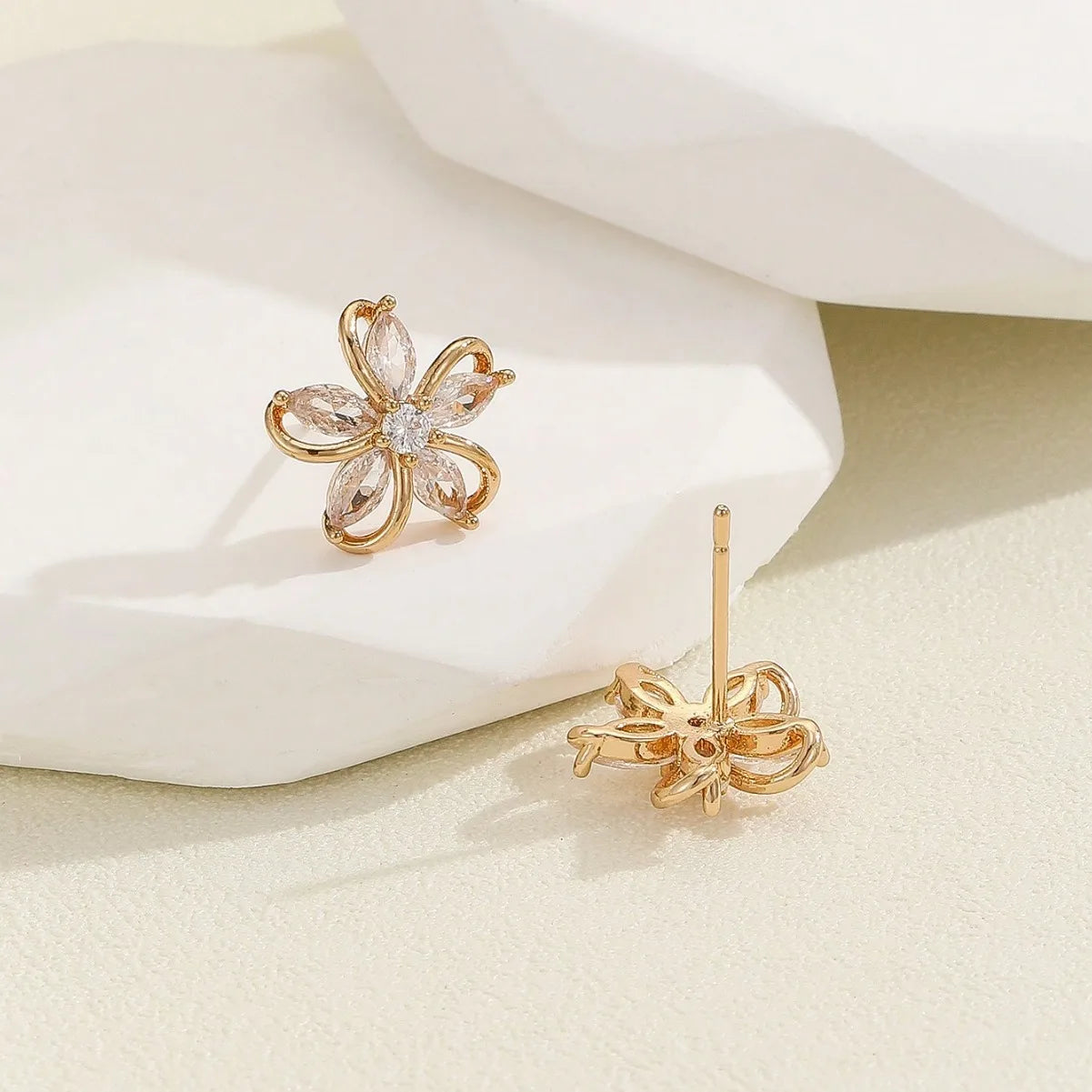 Flower Ear studs