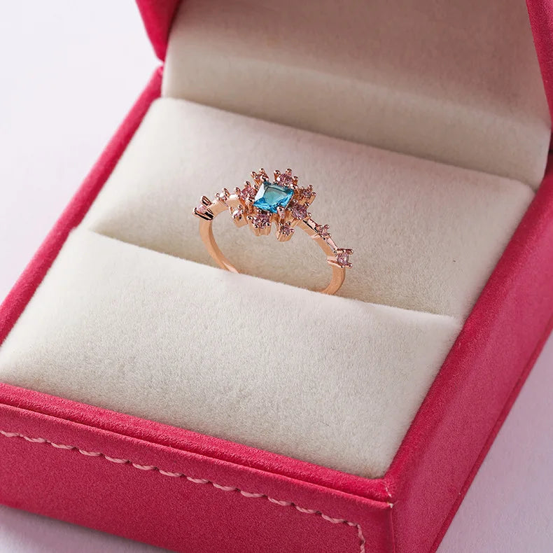 Korean Crystal Rings