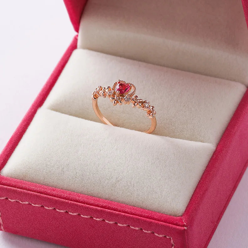 Korean Crystal Rings
