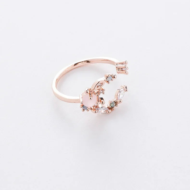 Korean Crystal Rings