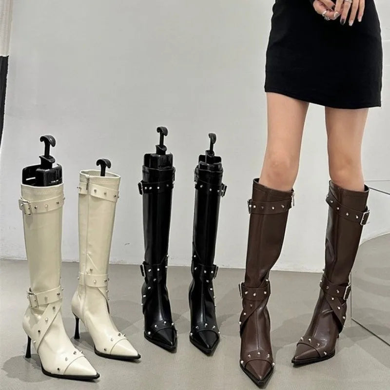 Thin High Heel Women Boots