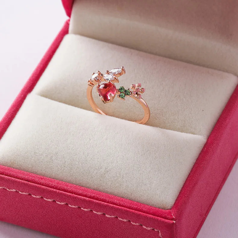 Korean Crystal Rings