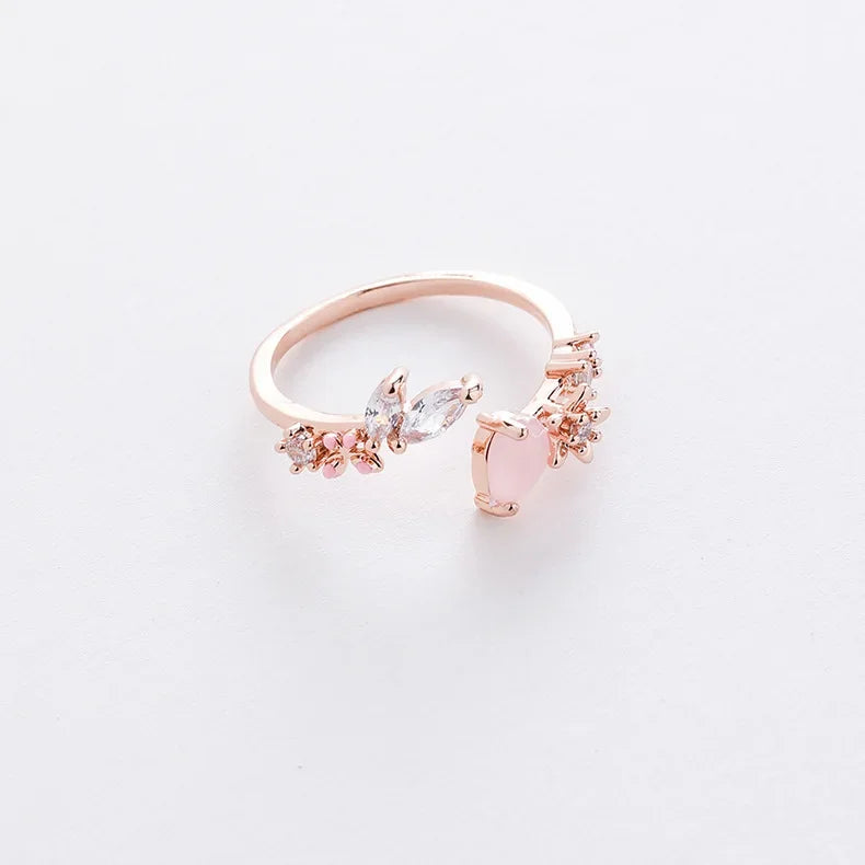 Korean Crystal Rings