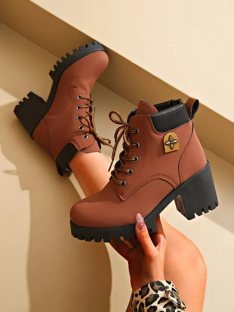 High Heeled Women Boots