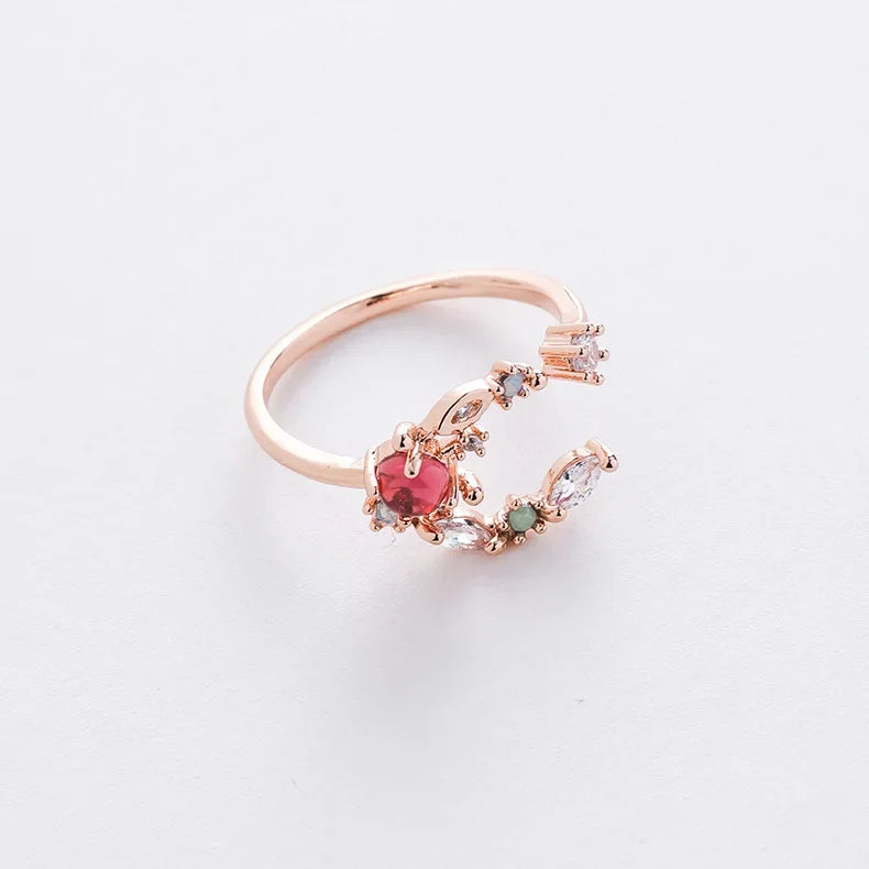 Korean Crystal Rings