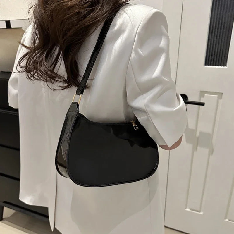 Vintage PU Leather Crossbody  bag