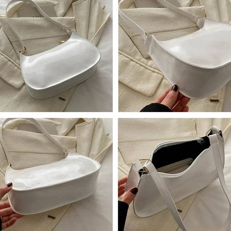 Vintage PU Leather Crossbody  bag