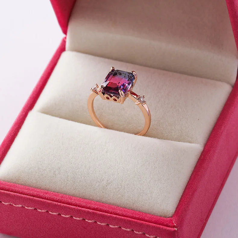 Korean Crystal Rings