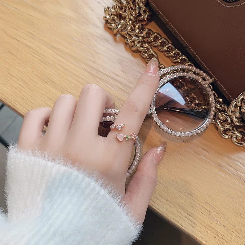 Korean Crystal Rings