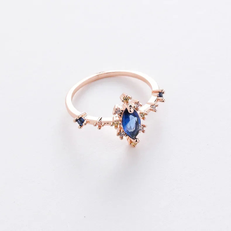 Korean Crystal Rings