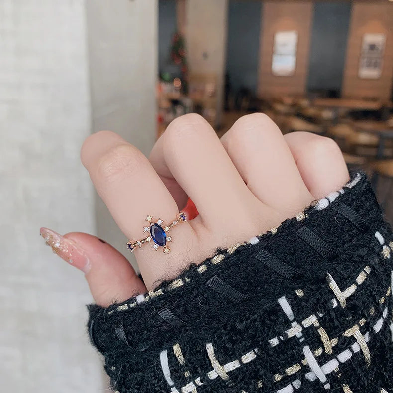 Korean Crystal Rings