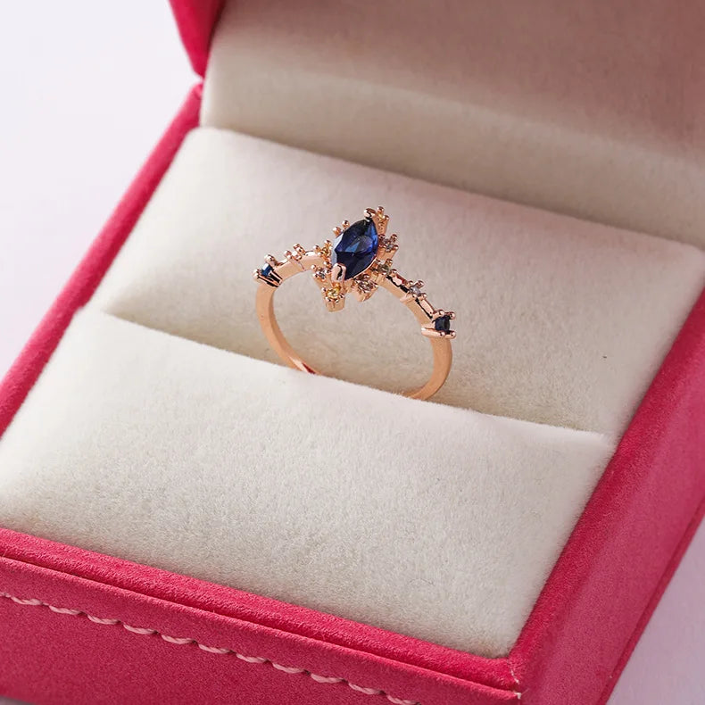 Korean Crystal Rings