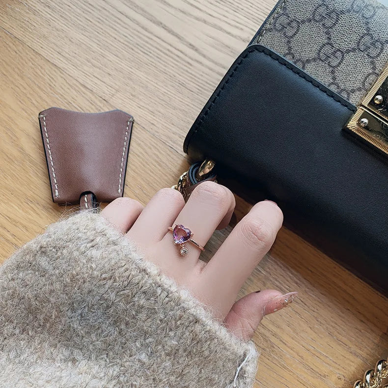 Korean Crystal Rings