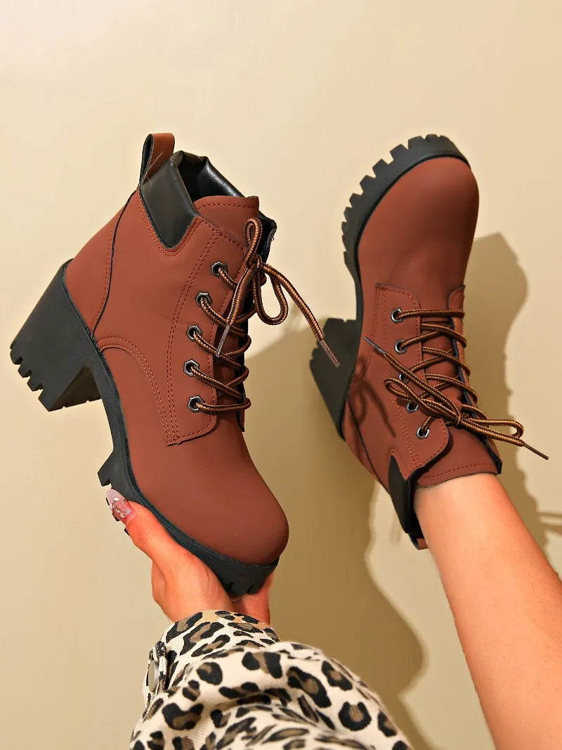 High Heeled Women Boots