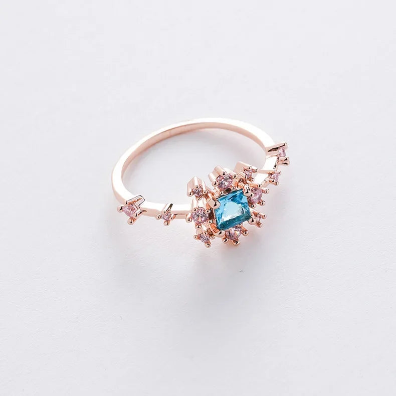Korean Crystal Rings