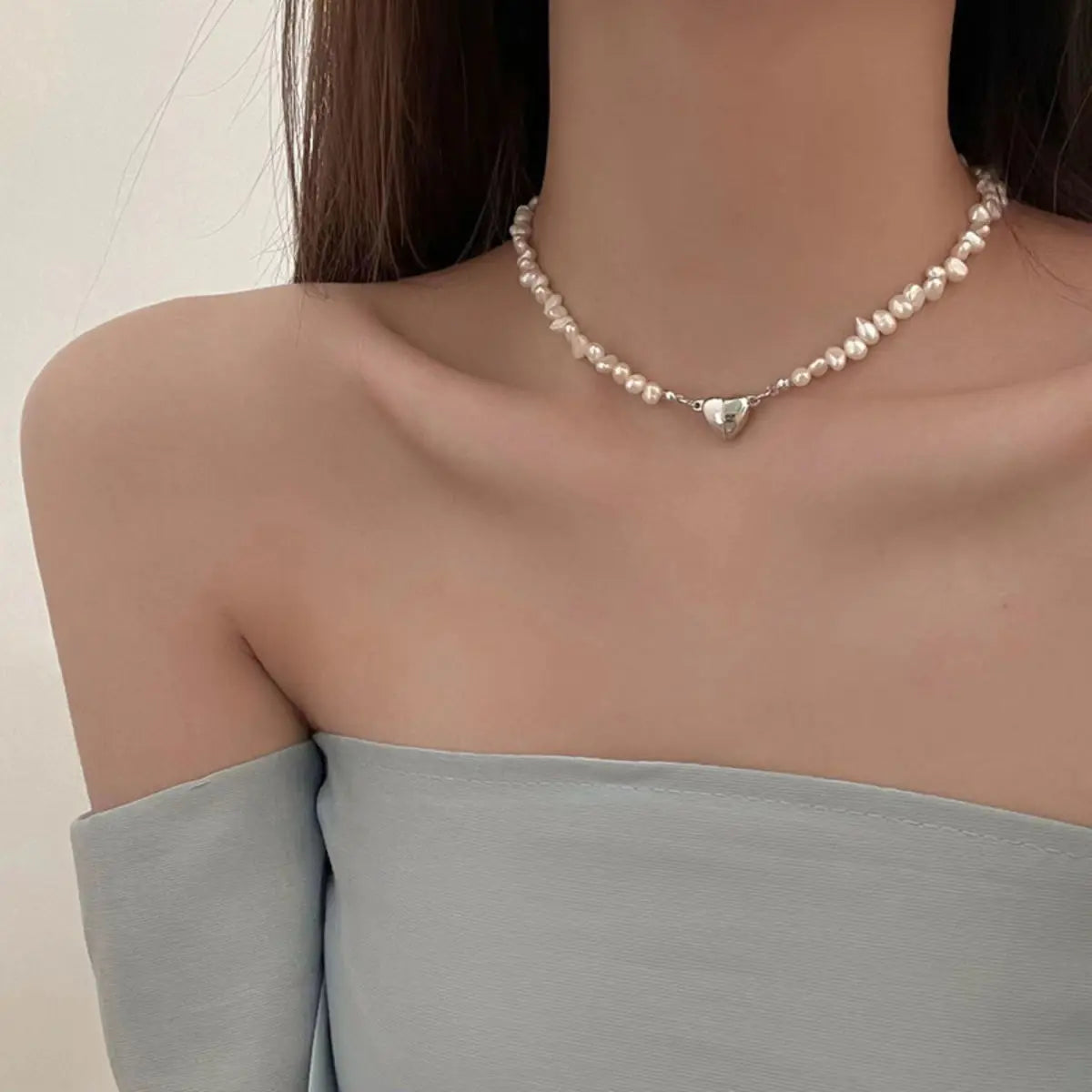 Pearl Beaded Necklace