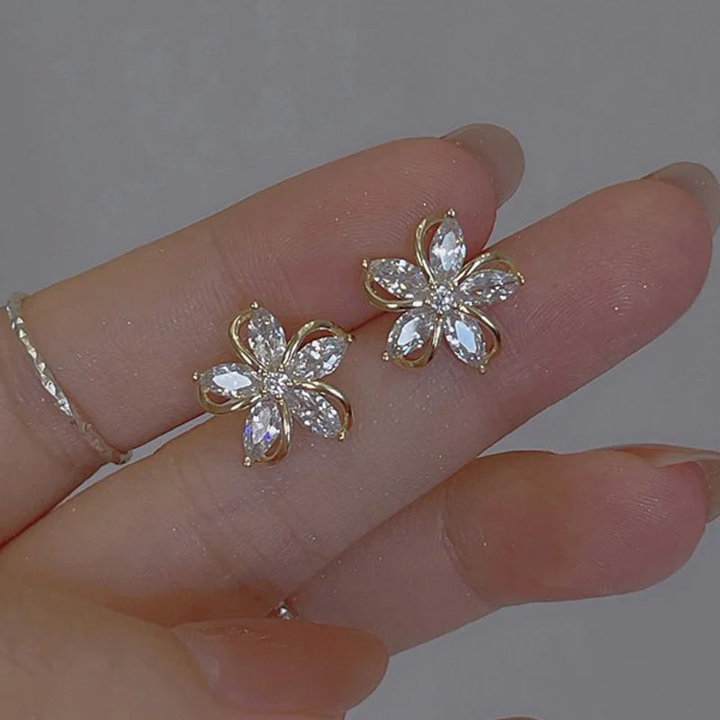 Flower Ear studs