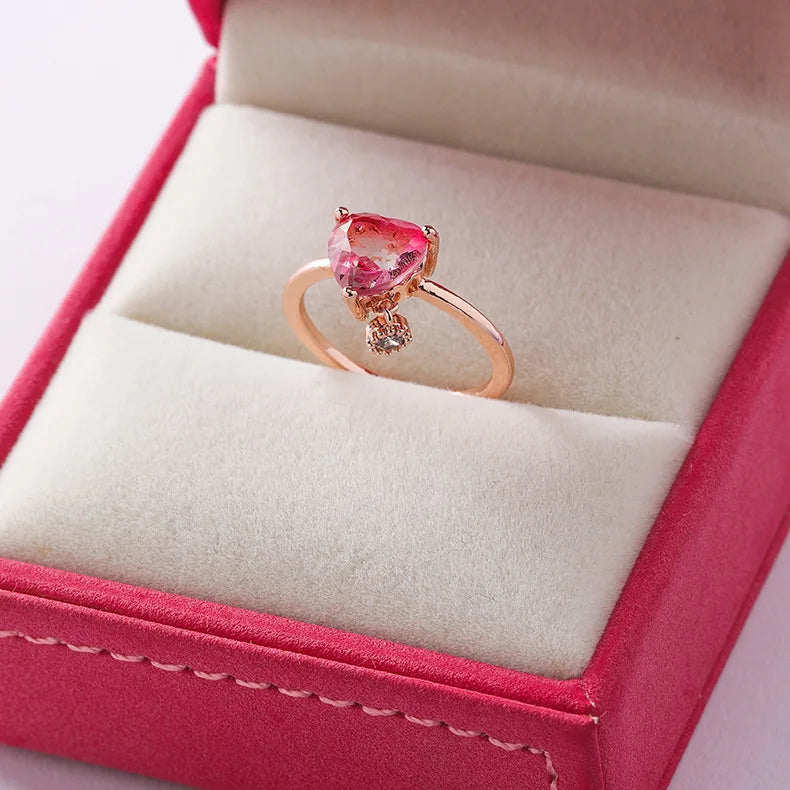 Korean Crystal Rings