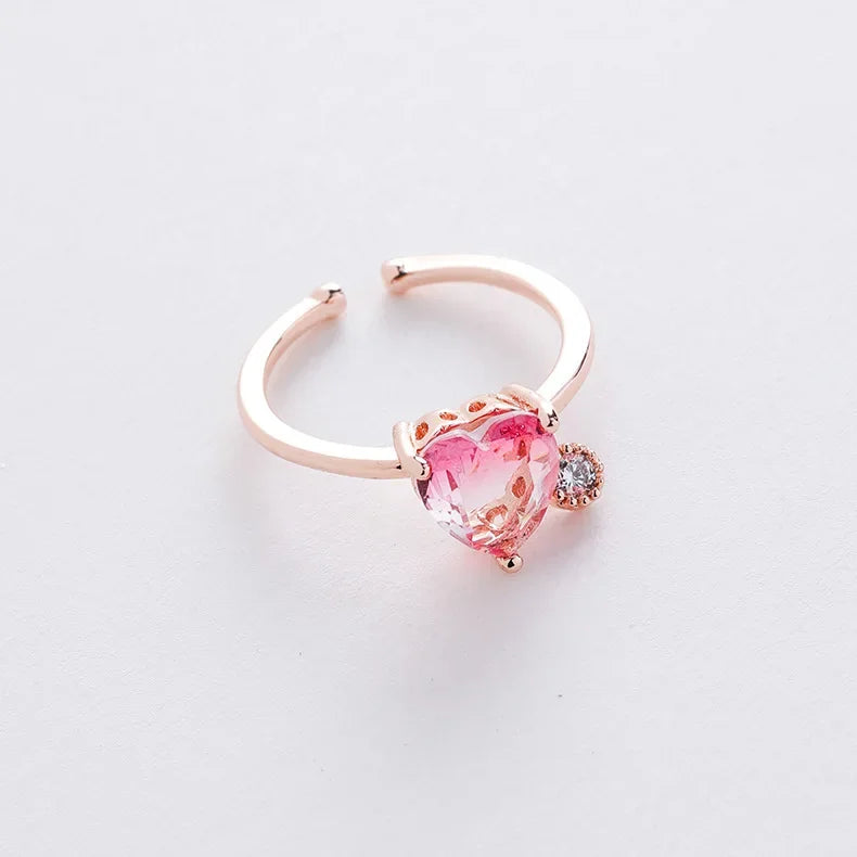 Korean Crystal Rings