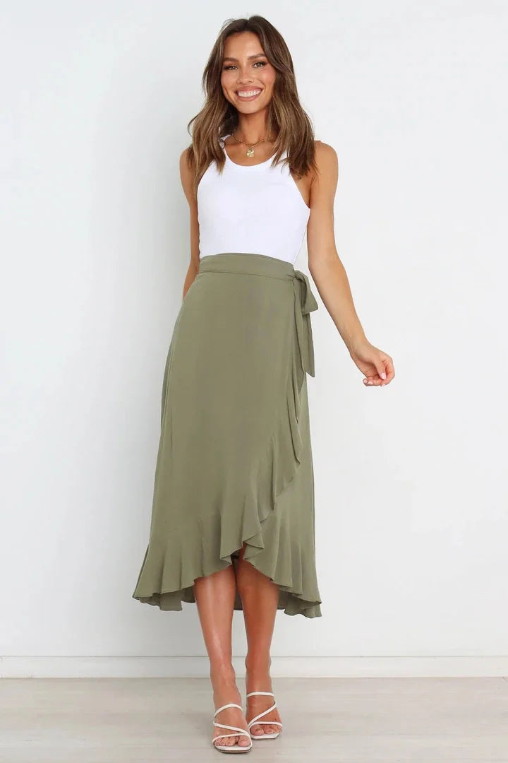 Long chiffon Skirts