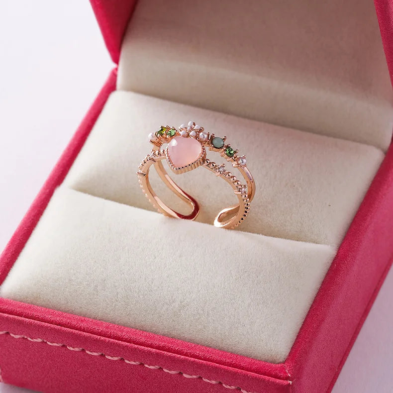 Korean Crystal Rings