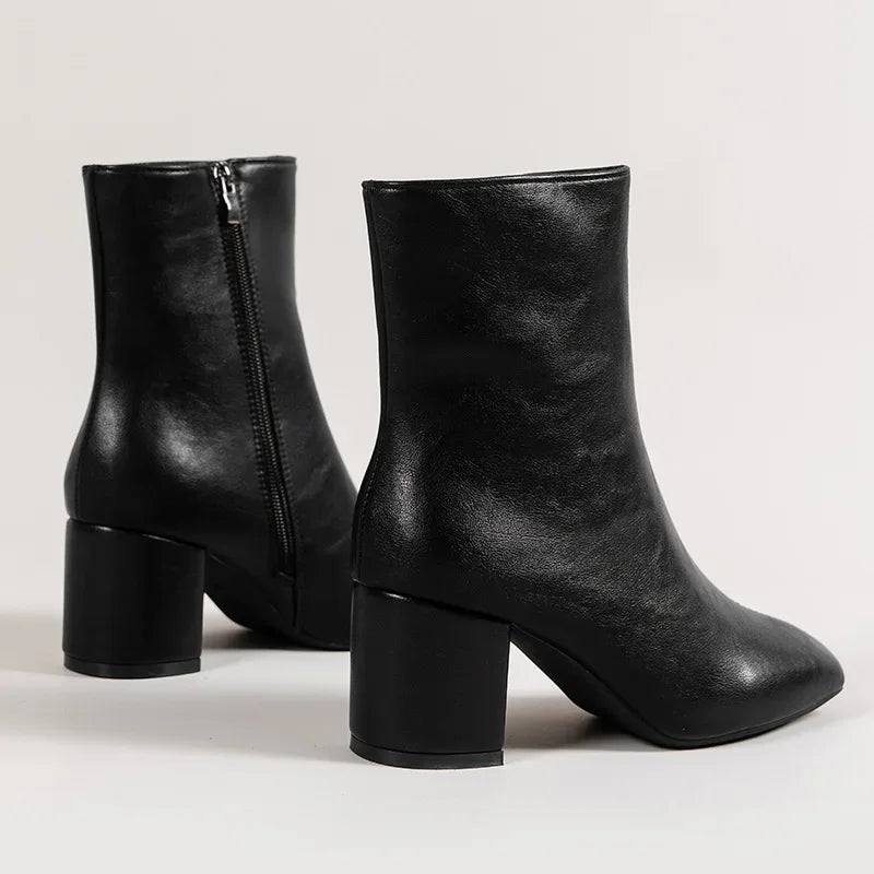 White Ankle Boots for Women