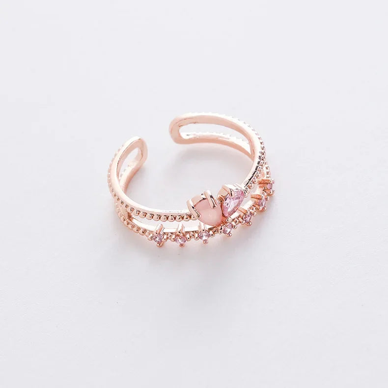 Korean Crystal Rings