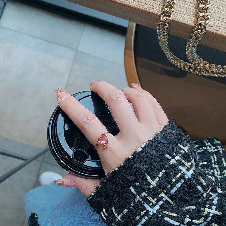 Korean Crystal Rings