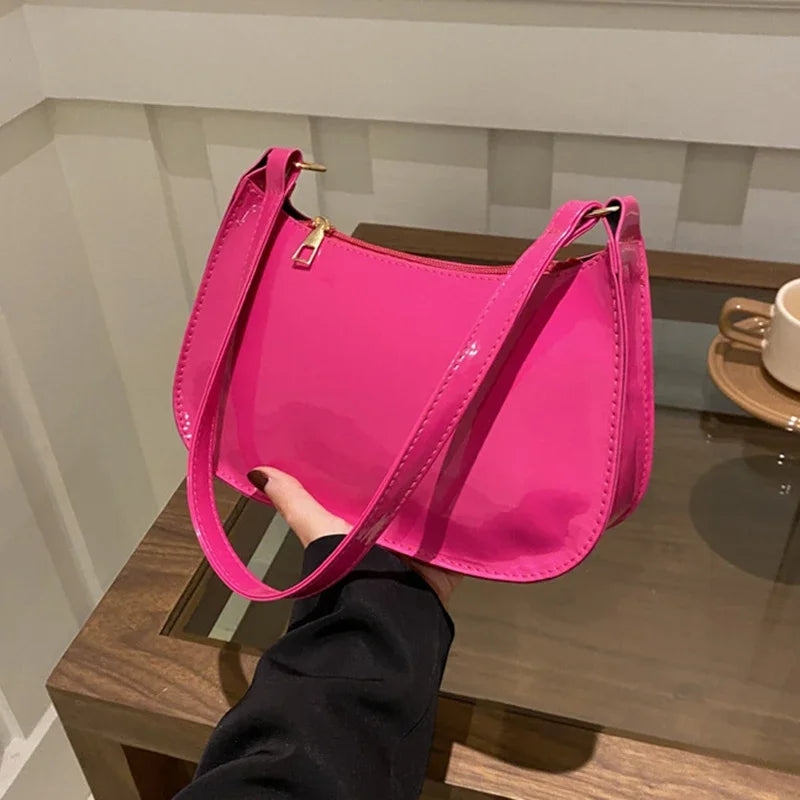 Vintage PU Leather Crossbody  bag