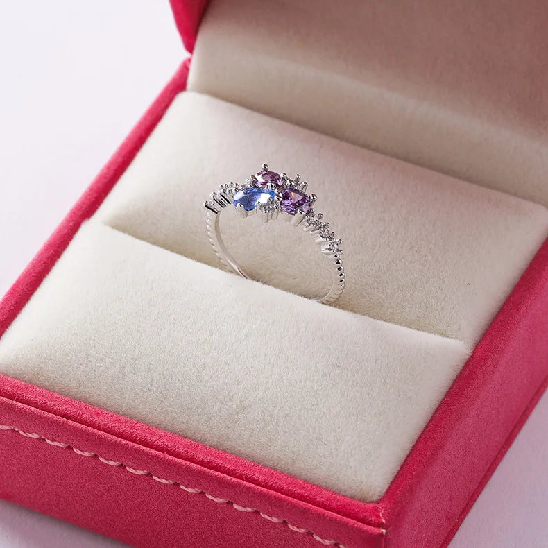 Korean Crystal Rings