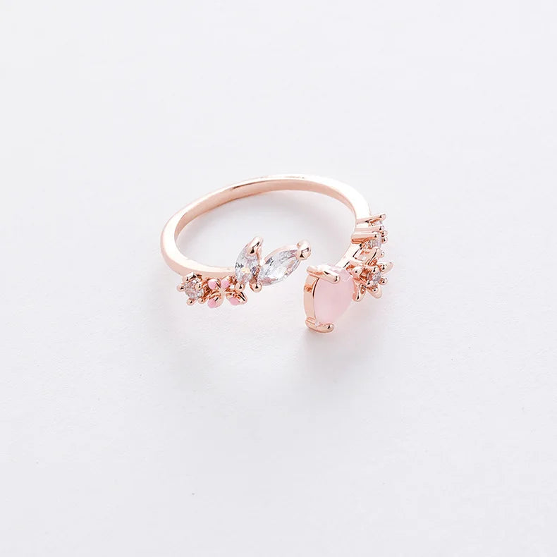 Korean Crystal Rings